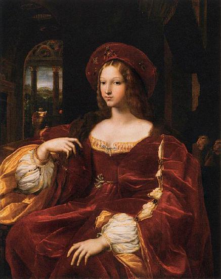 RAFFAELLO Sanzio Portrait of Dona Isabel de Requesens, Vice-Queen of Naples Germany oil painting art